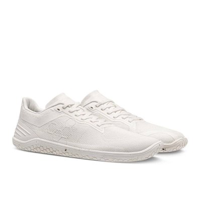 Vivobarefoot Women's Geo Racer II Vegan Shoes White | Vivobarefoot TJH248105